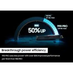 Samsung Nvme PRO 990 1TB WITH HEATSINK - Image 2