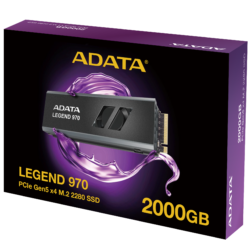 ADATA LEGEND 970 2TB PCIe Gen5 x 4 M.2 2280 SSD