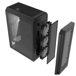 XPG VALOR AIR PLUS MID-TOWER CHASSIS Black - Image 8