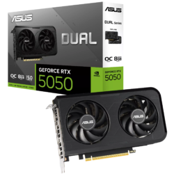 ASUS Dual GeForce RTX™ 5050 8GB GDDR6 OC Edition Graphic Card