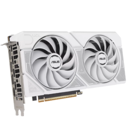 ASUS Dual GeForce RTX™ 5060 White OC Edition 8GB GDDR7 Graphic Card White