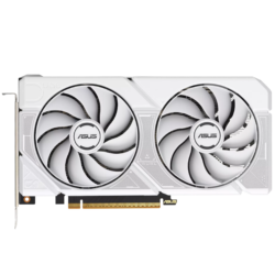 ASUS Dual GeForce RTX™ 5060 White OC Edition 8GB GDDR7 Graphic Card White