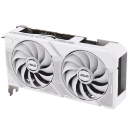 ASUS Dual GeForce RTX™ 5060 White OC Edition 8GB GDDR7 Graphic Card White