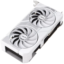 ASUS Dual GeForce RTX™ 5060 White OC Edition 8GB GDDR7 Graphic Card White