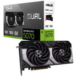 ASUS Dual GeForce RTX™ 5070 12GB GDDR7 OC Edition Graphic Card