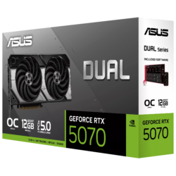ASUS Dual GeForce RTX™ 5070 12GB GDDR7 OC Edition Graphic Card