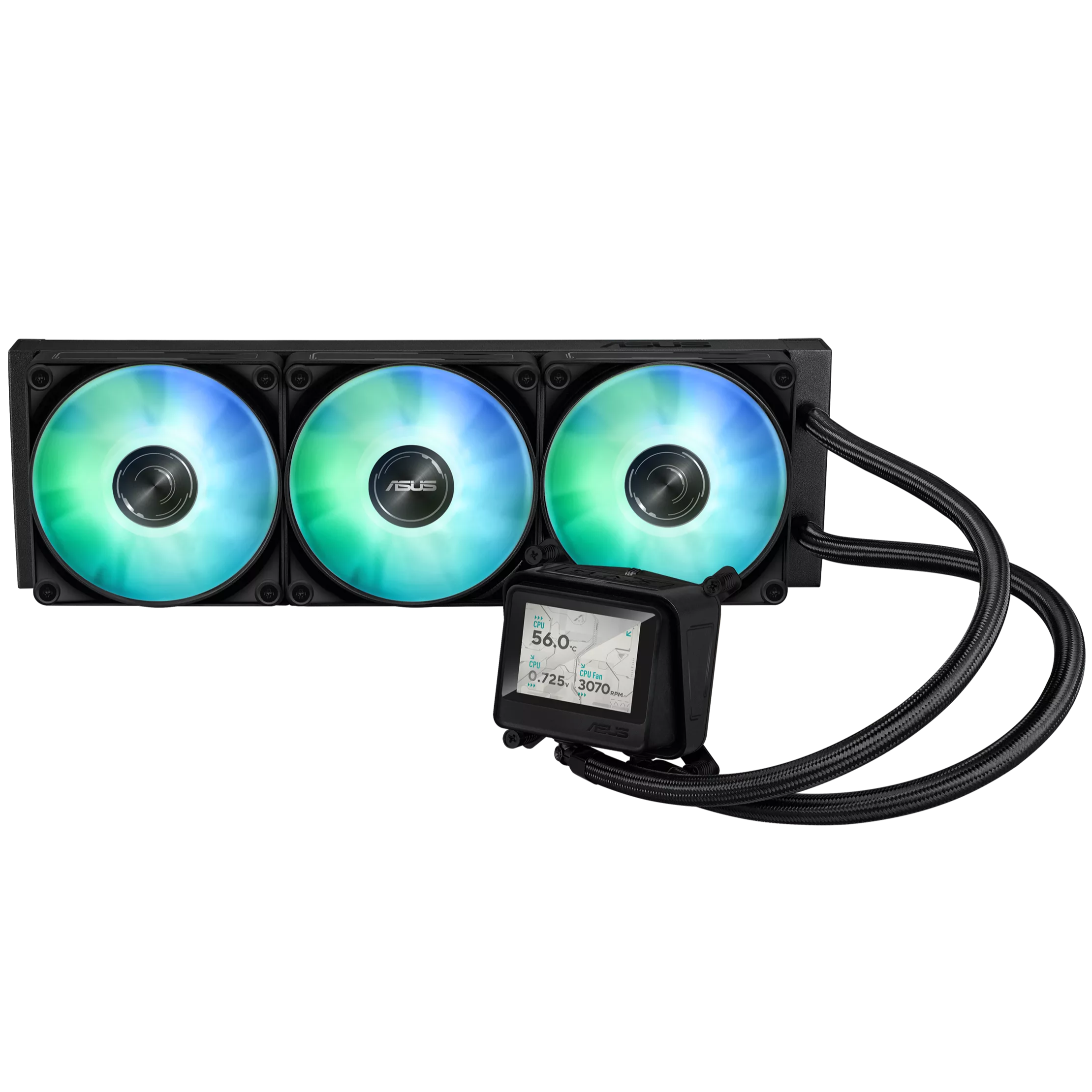 ASUS MAX Gaming LC 360 ARGB LCD Liquid Cooler Black ASUS MAX Gaming LC 360 ARGB LCD Liquid Cooler Black