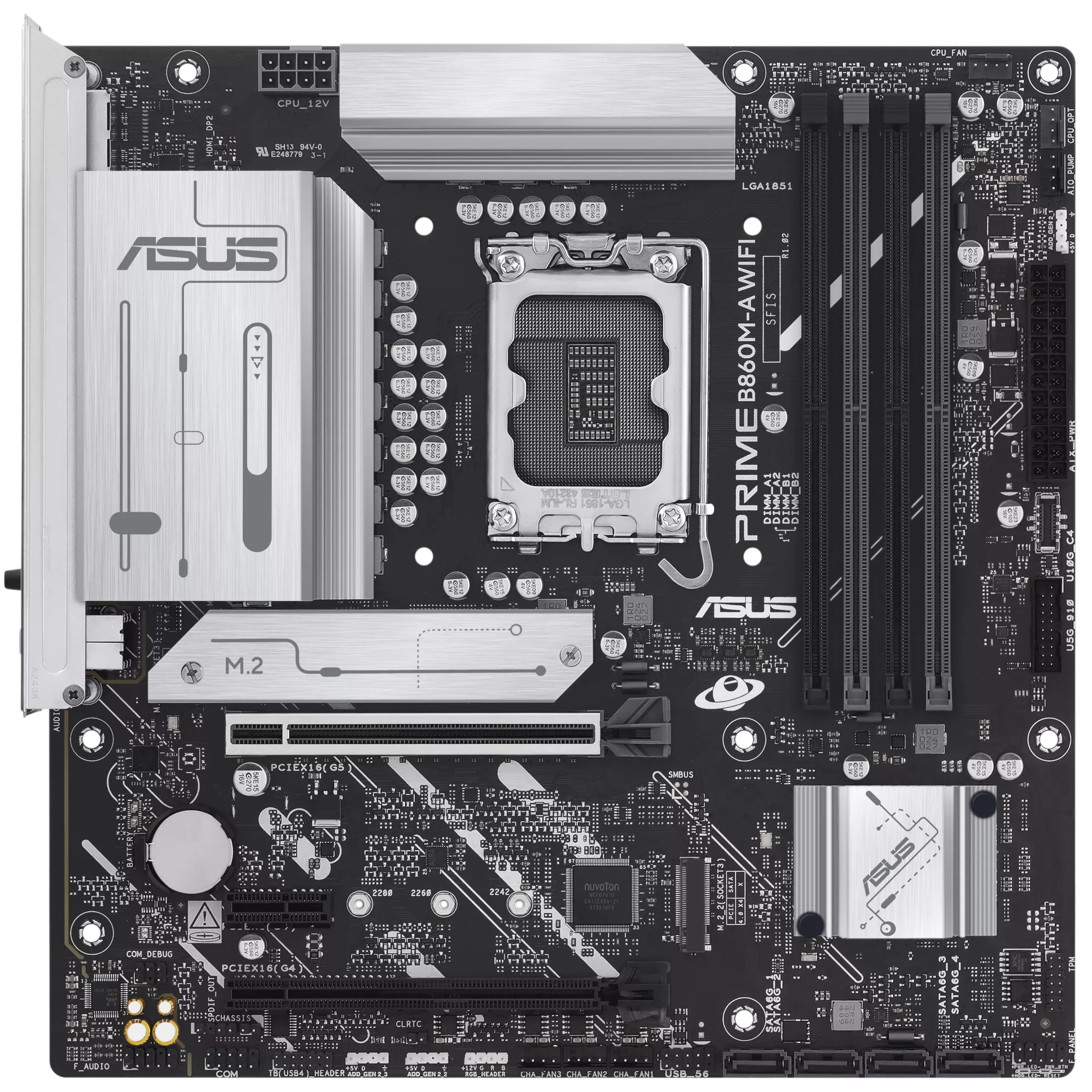 ASUS Prime B860M – A CSM D5 WIFI Intel Chipset ASUS Prime B860M – A CSM D5 WIFI Intel Chipset
