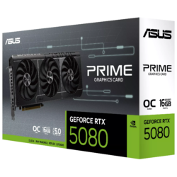 ASUS PRIME GeForce RTX™ 5080 16GB GDDR7 OC Edition Graphic Card
