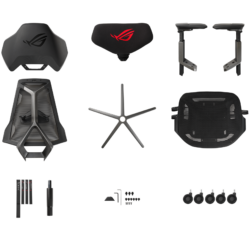 ASUS SL 400 ROG Destrier Ergo Gaming Chair Black