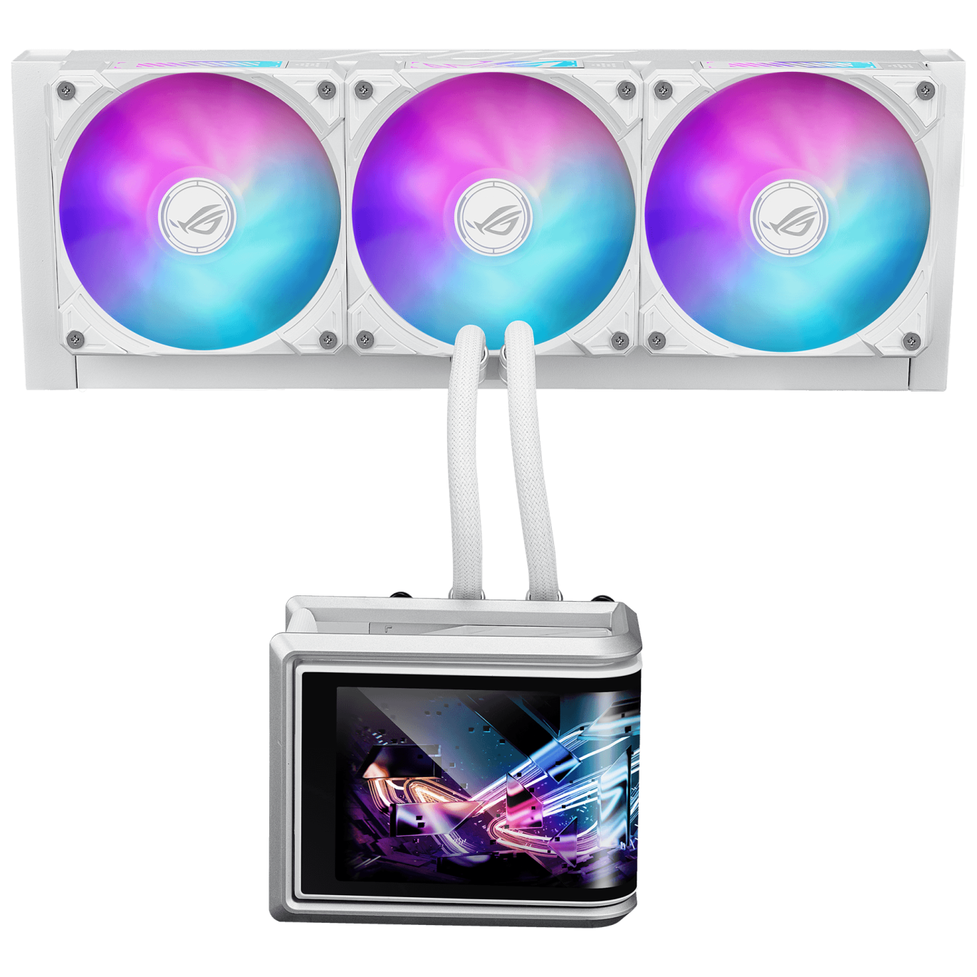 ASUS ROG Ryuo IV SLC 360 ARGB White Edition Cooler ASUS ROG Ryuo IV SLC 360 ARGB White Edition Cooler