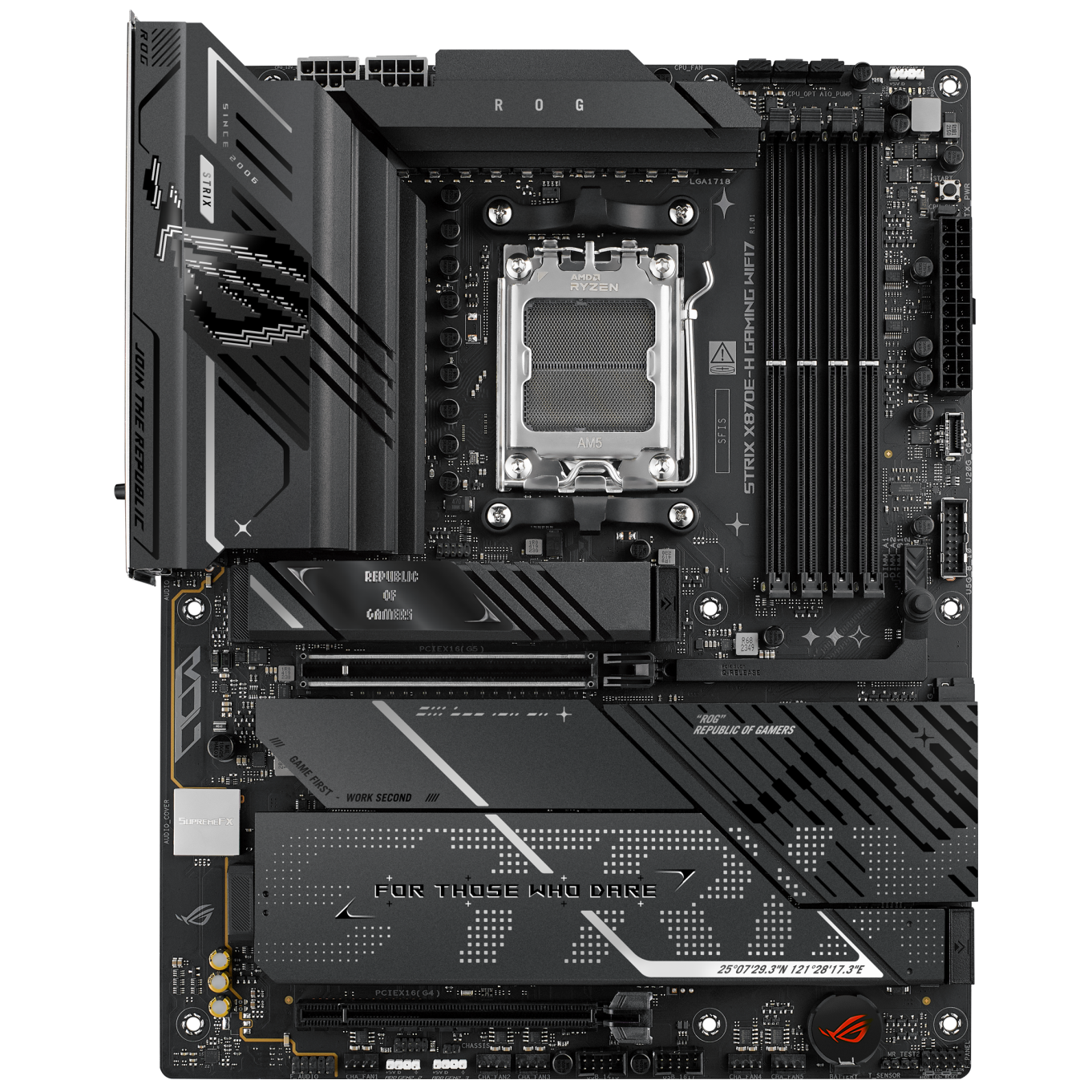 ASUS ROG Strix X870 E – H Gaming WIFI 7 Chipset ASUS ROG Strix X870 E – H Gaming WIFI 7 Chipset