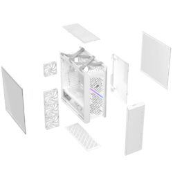 ASUS GX 601S ROG Strix Helios II White Edition Case White