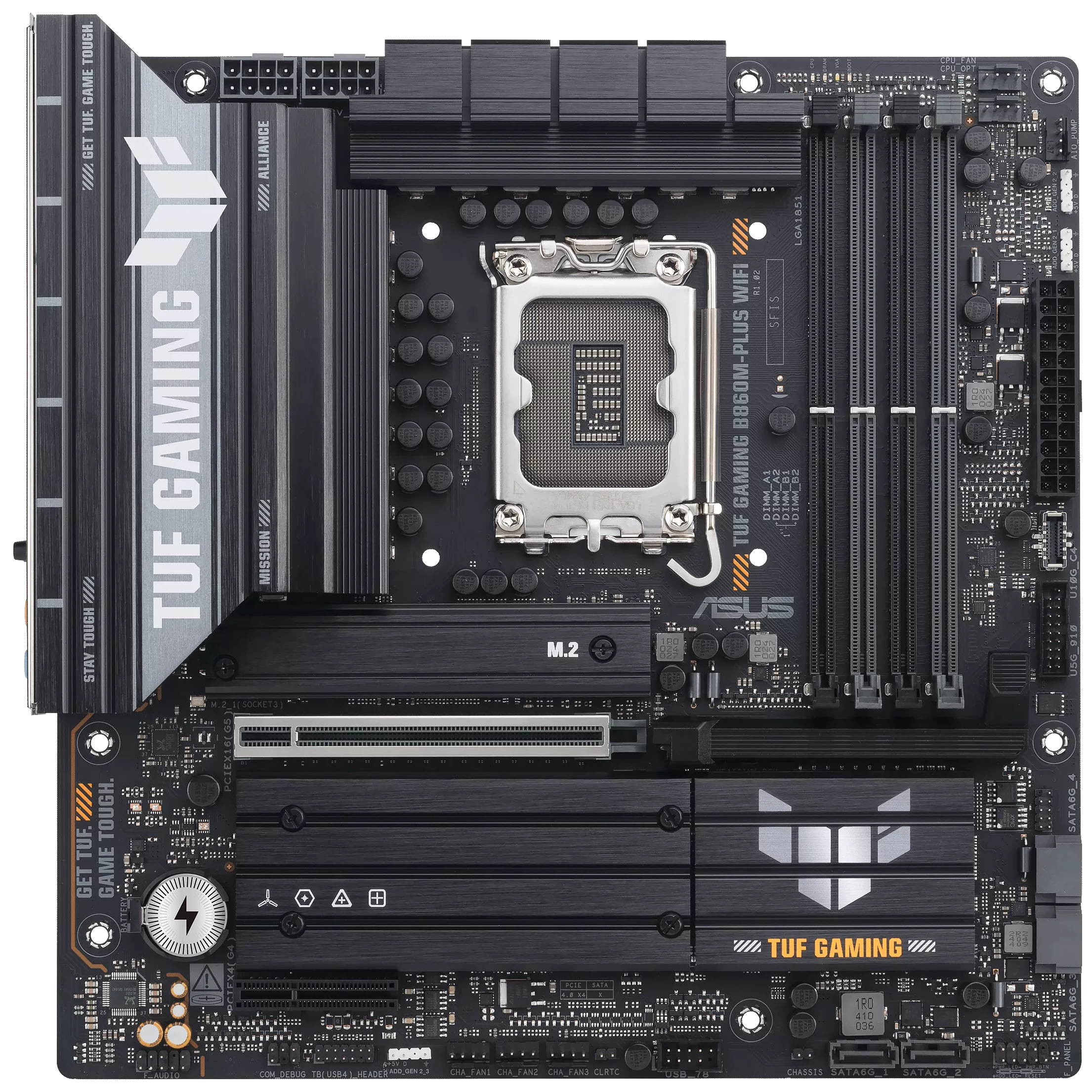 ASUS TUF Gaming B860M – Plus WIFI Intel Chipset ASUS TUF Gaming B860M – Plus WIFI Intel Chipset