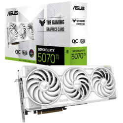 ASUS TUF Gaming GeForce RTX™ 5070 Ti 16GB GDDR7 White OC Edition Graphic Card
