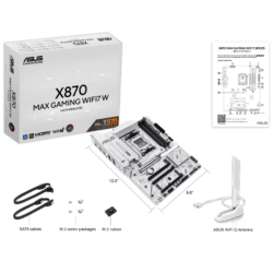 ASUS X870 Max Gaming WIFI 7 White