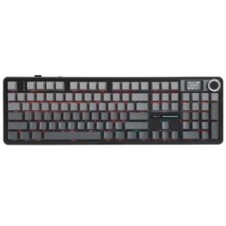 AULA F108 PRO Gradient Gray Side-Engraved Keycaps Zephyr Switch
