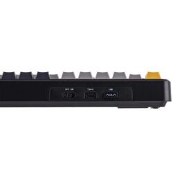 AULA F108 PRO Mechanical Keyboard Gray Orange Deep Gray Reaper Switch