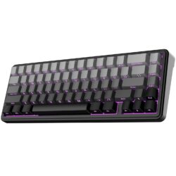 AULA F65 Gaming Keyboard Gradient Grey Side Engraved – Greywood Switch V3