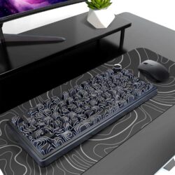 AULA F75 75% Gasket Wireless Mechanical Keyboard Black Contour Star Vector Switch