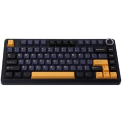 AULA F75 75% Gasket Wireless Mechanical Keyboard Thunder Black – Reaper Switch