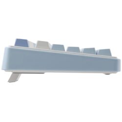 AULA F75 75% Tri-Mode Wireless Mechanical Keyboard – Sea Salt Blue (Graywood V3 Switch)