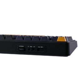 AULA F75 75% Tri-Mode Wireless Mechanical Keyboard – Thunder Black (Graywood V3 Switch)
