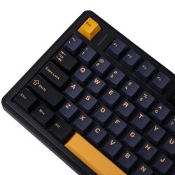 AULA F75 75% Tri-Mode Wireless Mechanical Keyboard – Thunder Black (Graywood V3 Switch)