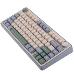 AULA F75 75% Gasket Wireless Mechanical Keyboard Cedar Green Reaper Switch