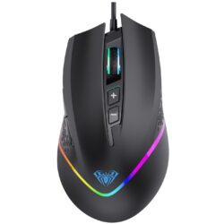 AULA F805 Wired Gaming Mouse Black