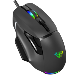 AULA F815 Wired Gaming Mouse Black