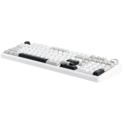 AULA F99 Pro Knob Mechanical Keyboard Light Grey + White + Dark Grey Star Vector Switch