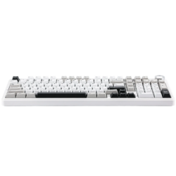 AULA F99 Pro Knob Mechanical Keyboard Light Grey + White + Dark Grey Star Vector Switch