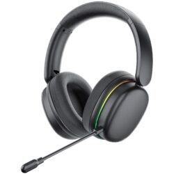 AULA G7 Pro Over-Ear PC Microphone Wireless Gaming Headset, Bluetooth / 2.4G / Wired Low-Latency ,USB 7.1 Sound Card Black