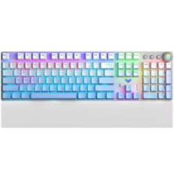 AULA F2088 Air Mechanical Gaming Keyboard Gradient Blue Brown Switch