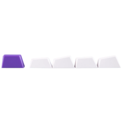 AULA Hero 84 HE Wired Magnetic Gaming Keyboard White Purple – Black King Magnetic Switch