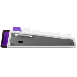 AULA Hero 84 HE Wired Magnetic Gaming Keyboard White Purple – Black King Magnetic Switch