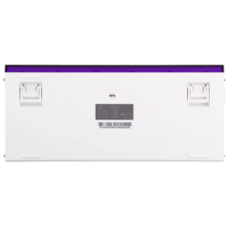 AULA Hero 84 HE Wired Magnetic Gaming Keyboard White Purple – Black King Magnetic Switch