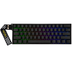 AULA Mini60 HE Magnetic Gaming Keyboard Black Side Engraved – Stormrise Magnetic Switch