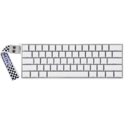 AULA MINI60 HE Pro 60% Tri-Mode Wireless Hall Effect Gaming Keyboard – White (Mistcloud Switch)
