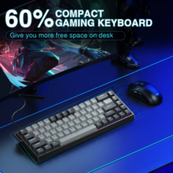 AULA WIN68 HE Pro Wired Magnetic Keyboard Grey – Wing Chun Magnetic Switch