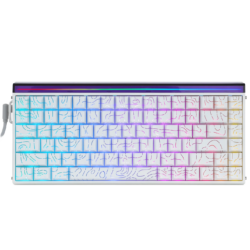 AULA Hero 84 HE Wired Magnetic Gaming Keyboard White Contour Black King Magnetic Switch