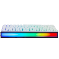 AULA Hero 84 HE Wired Magnetic Gaming Keyboard White Contour Black King Magnetic Switch