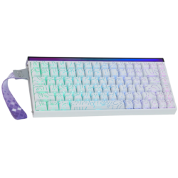 AULA Hero 84 HE Wired Magnetic Gaming Keyboard White Contour Black King Magnetic Switch