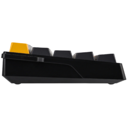 AULA WIN60 HE Max 60% Wired Hall Effect Gaming Keyboard – Grey/Yellow/Black (Wing Chun Switch)