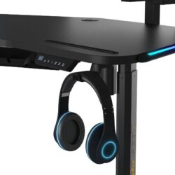 AndaSeat Shadow Warrior Adjustable Gaming Desk Black