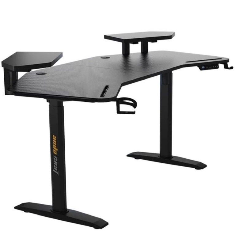 AndaSeat Shadow Warrior Adjustable Gaming Desk Black AndaSeat Shadow Warrior Adjustable Gaming Desk Black