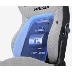 AndaSeat Kaiser 4 XL 6D Armrest Gaming Chair Ash Grey Fabric