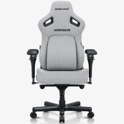 AndaSeat Kaiser 4 V2 L 6D Armrest Gaming Chair Ash Grey Fabric