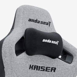 AndaSeat Kaiser 4 XL 6D Armrest Gaming Chair Ash Grey Fabric